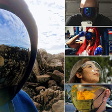 Load image into Gallery viewer, Clear Full Face Shield anti foggy Sunglasses Oversized  Visor Sun Glasses Safety Blocc Glasses Anti-Spray Mask Protective Goggle