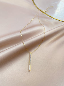 2020 South Korea New Exquisite Shell Titanium Steel Necklace Simple Fashionable Clavicle Chain Women's Jewelry