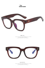 Load image into Gallery viewer, Anti Blue Big Frame  Glasses Women Computer blue light blocking glasses  Black Radiation Goggles Spectacles Eyeglasses Men