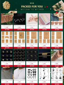 Female Elegant Star Zodiac Sign 12 Constellation Necklaces Pendant Charm Gold Chain Choker Necklaces for Women Jewelry Cardboard