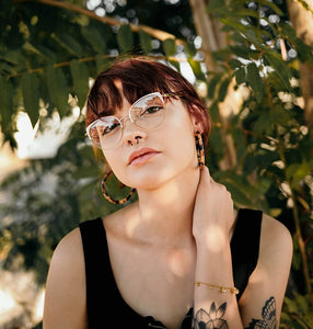 Metal Glasses Frame Women New Fashion Cat Eye Round Glasses Vintage Optical Eyewear Myopia Alloy Prescription Eyeglasses