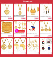Load image into Gallery viewer, Anniyo Iran Map Pendant Necklace Women Girls Jewelry,Silver Color/Gold Color Iranian Necklaces #047221