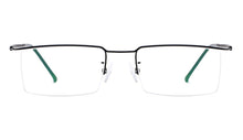 Load image into Gallery viewer, Gmei Optical Ultralight Business Men Titanium Alloy Glasses Frame Square Eyewear Flexible Temple Legs IP Electroplating Y2533