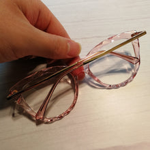 Load image into Gallery viewer, Fashion Luxury Crystal Cat Eye Glasses Frame Women Brand Vintage Optical Anti-blue Eyeglasses Female Spectacles Oculos Feminino