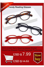 Load image into Gallery viewer, OCCI CHIAR Cat Eye Blue Light Glasses Frame Women Computer Glasses Decorative Myopia Prescription Eyeglasses Frames Fake Eyewear