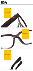 Anti Blue Big Frame  Glasses Women Computer blue light blocking glasses  Black Radiation Goggles Spectacles Eyeglasses Men