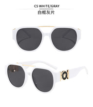 Carica l'immagine nel visualizzatore di Gallery, Cat Eye Sunglasses Women Vintage Fashion Butterfly Mirror Sun Glasses Female Retro Summer Style Metal Eyeglasses Luxury