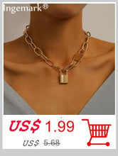 Load image into Gallery viewer, Punk Miami Cuban Choker Necklace Steampunk Men Jewelry Vintage Big Coin Pendant Chunky Chain Necklace for Women Neck Accessories