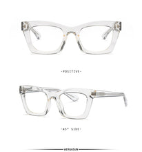 Load image into Gallery viewer, WERGASUN Cat Eye Optical Frames vintage eyeglasses Transparent Computer Glasses Fashion Brand Woman Spectacles Glasses