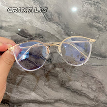 Load image into Gallery viewer, Round Anti Blue Light Computer Glasses Women Men Prescription Reading Ladies 2022 Eyeglasses Frame Radiation Protection Lens