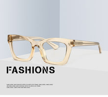 Load image into Gallery viewer, WERGASUN Cat Eye Optical Frames vintage eyeglasses Transparent Computer Glasses Fashion Brand Woman Spectacles Glasses