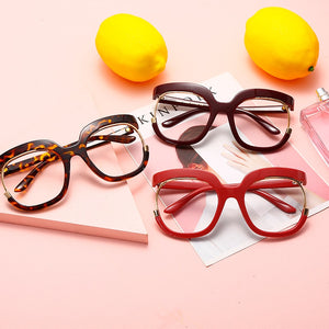 Retro Square Optical Glasses Frames Men Women Fashion Prescription Glasses Clear Lens Eyeglasses Spectacle Frame Unisex