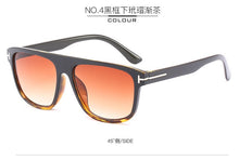 Load image into Gallery viewer, sunglasses women men 2022 rectangle moda sun glasses blue leopard cool oculos de sol feminino Beach glasses