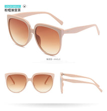 Carica l'immagine nel visualizzatore di Gallery, Sunglasses Women Cat Eye  Brand Designer Fashion Coating Mirror Sexy Cateye Sun Glasses  Women's Glasses