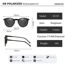 Load image into Gallery viewer, 2022 Polarized Sunglasses Men Women Brand Designer Retro Round Sun Glasses Vintage Male Female Goggles Oculos Gafas De Sol UV400