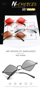 Fashion Metal Sunglasses Women Vintage Men Classic Small Frame Female Sun Glasses Goggle Uv400 Ladies Oculos Gafas De Sol
