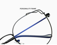 Load image into Gallery viewer, Vintage Cat Eye Glasses Frames Women Retro Transparent Eyeglasses Female Oversized Optical Spectacles