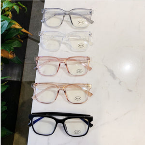 Square Myopia Frames Anti Blue Light Women's Men's Eyewear Frame Spectacles Frames Ladies Transparent Optical Eye Glasses