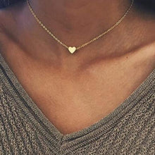 Load image into Gallery viewer, Fashion Gold Moon Star Coin Necklace For Women Bijoux Heart Choker Long Pendants Necklaces 2020 Geometric Vintage Jewelry