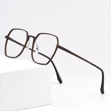 Load image into Gallery viewer, Gmei Optical Classic Men Aluminum Magnesium Glasses Frame With Spring Hinges Square Spectacles Frames Eyewear GF9001