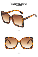 Load image into Gallery viewer, 2022 Big Frame Fashion Oversized Sunglasses Women Brand Designer Plastic Female Gradient Sun Glasses gafas de sol mujer UV400