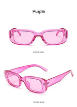 Load image into Gallery viewer, Square Sun Glasses Female Luxury Brand Travel Small Rectangle Sunglasses Women Vintage Retro Oculos Lunette De Soleil