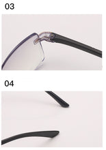 Load image into Gallery viewer, Anti-blue light Finished Myopia Glasses Rimless Eyeglasses Students Short Sighted Eyewear -1.0 -1.5 -2 -2.5 -3 -3.5 -4