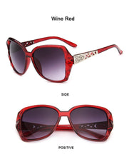 Carica l'immagine nel visualizzatore di Gallery, Occhiali da sole quadrati alla moda da donna di marca di lusso grandi occhiali da sole viola tonalità di specchio femminili signore Oculos De Sol Feminino 