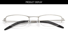 Load image into Gallery viewer, Gmei Optical Semi Rimless Pure Titanium Women Glasses Frame For Prescription Spectacles Brand Designer Optics Eyewear W2008