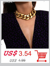 Carica l&#39;immagine nel visualizzatore di Gallery, Punk Unique Imitation Pearl Chain Necklace for Women Wedding Steampunk 2020 Gothic Twisted Chunky Thick Choker Necklace Jewelry