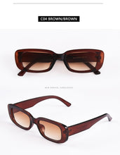 Load image into Gallery viewer, 2022 Small Sunglasses Women Men Trendy Vintage Brand Designer Hip Hop Square Gradient Lens Sun Glasses Female Eyewear UV400