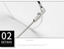 Load image into Gallery viewer, Vintage Polygon Optical Frame Women Anti Blue Ray Computer Glasses Metal Eyeglasses Frames for Ladies