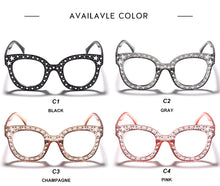 Load image into Gallery viewer, Square Vintage Optical Glasses Frames Men Women Myopia Frame Prescription Glasses Clear Lens Spectacle Frame