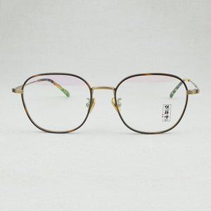 fashion myopia optical glasses frame women retro eye glasses frames for women Metal prescription computer spectacle frames 6004