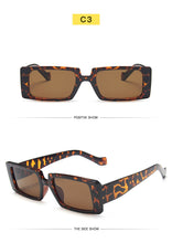 Load image into Gallery viewer, 2022  Retro Square Sun Glasses Luxury Brand Travel Small Rectangle Sunglasses Women Men Vintage Oculos Lunette De Soleil Femme