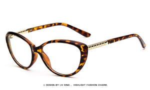 Cat Eye Glasses Frame Optical Glasses Retro Prescription Glasses Women UV400 Eyeglasses Frames Oculos De Sol Feminino Okulary