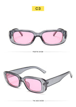 Load image into Gallery viewer, Vintage Sunglasses Women Brand Designer Retro Sunglass Rectangle Sun Glasses Oculos Lunette De Soleil Femm