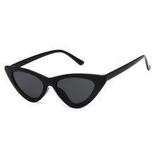 Load image into Gallery viewer, Cute Sexy Retro Cat Eye Sunglasses Women Small Black White Triangle Vintage  Ladies Sun Glasses Red Female UV400