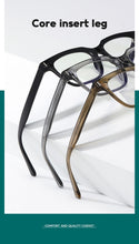 Load image into Gallery viewer, TR90 Blue Light Blocking Men's Square Glasses Radiation Protection Eyeglasses Women Transparent Eyewear