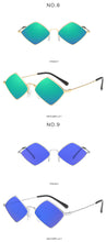 Load image into Gallery viewer, Fashion Metal Sunglasses Women Vintage Men Classic Small Frame Female Sun Glasses Goggle Uv400 Ladies Oculos Gafas De Sol