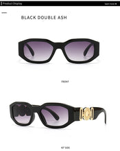 Load image into Gallery viewer, Vintage Steampunk Brand Design Luxury Small Frame Sunglasses Men Women Fashion Square Sun Glasses Shades UV400 Vintage Glasses