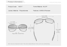 Load image into Gallery viewer, KINGSEVEN Retro Womens Sun glasses Polarized Luxury Ladies Brand Designer Gradient Lens Sunglasses Eyewear For Women Female