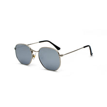 Load image into Gallery viewer, New Vintage Gold Sunglasses Men Square Metal Frame Silver Brown Black Small Sun Glasses Female Unisex Summer Style Shades