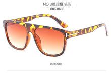 Load image into Gallery viewer, sunglasses women men 2022 rectangle moda sun glasses blue leopard cool oculos de sol feminino Beach glasses