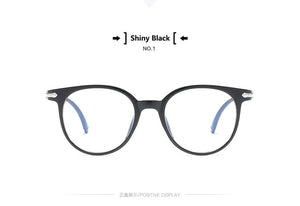 2022 Clear Glasses Women Anti Blue Light Eyeglasses Computer Gaming Goggles Vintage Round Fake Glasses Optical Spectacle Frame