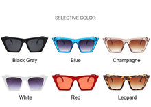 Load image into Gallery viewer, Fashion Square Sunglasses Women Luxury Brand Sun Glasses Female Big Frame Classic Retro Outdoor Travel Lentes De Sol Mujer