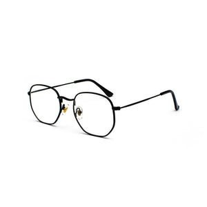 New Vintage Gold Sunglasses Men Square Metal Frame Silver Brown Black Small Sun Glasses Female Unisex Summer Style Shades