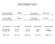 Load image into Gallery viewer, Leopard Cat Eye Prescription Glasses Frame Women Optical Myopia Eyeglasses Frame Female Anti Blue Light Computer Spectacles TR90