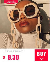 Load image into Gallery viewer, Rimless Alloy Small Square Sunglasses For Women Vintage Ins Hot Gradient Clear Sun Glasses Female Uv400 Shades Hip Hop Eyewear