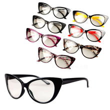Load image into Gallery viewer, iboode Classic Cateye Clear Lens Glasses Sexy Women Plain Mirror Eyewear Vintage Cat Eye Elegant Female Goggle Eyeglasses